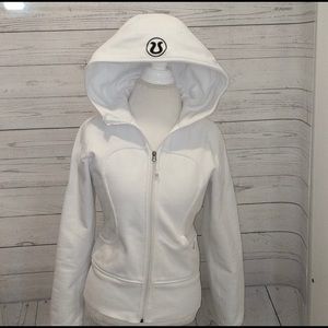 Lululemon Scuba Hoodie- White
